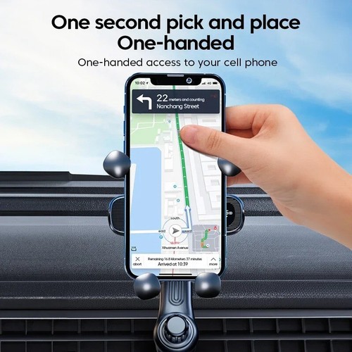 Car Phone Holder Mount Vent Grip Lock System 360° Rotation For iPhone Samsung Au - Picture 4 of 6