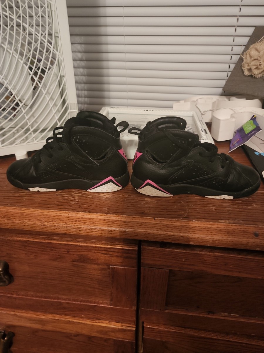 jordan 7 pink and black | eBay