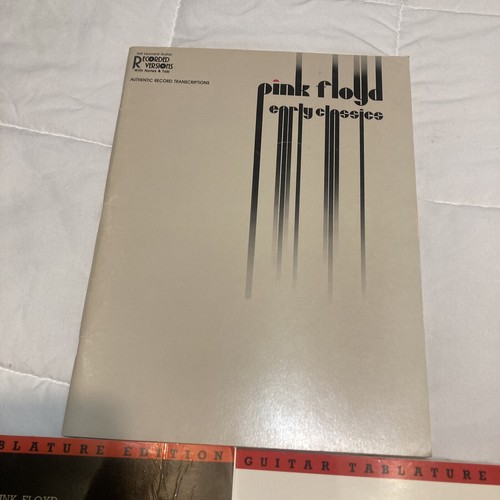 Pink Floyd clásicos tempranos transcripciones de discos auténticos y 2 tablaturas de guitarra - Imagen 2 de 24