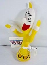 Disney Beauty The Beast Lumiere Candlestick 8" Plush Toy NWT H2