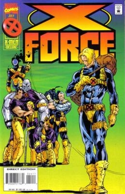 X-Force (1991) #  44 Deluxe (7.0-FVF) Caliban Joins 1995