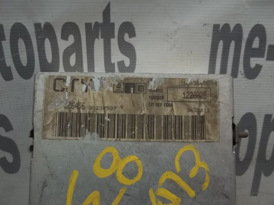 Módulo de control de motor Deville Eldorado Sevilla Fleetwood 82-85 ECM 1226028 CTY Foto 2 de 4