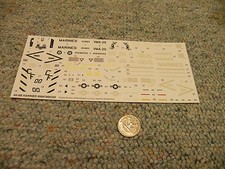 Revell Monogram decals 1/48 AV-8B Harrier L111