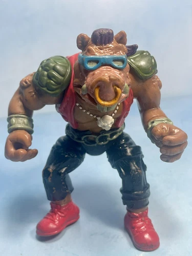 Teenage Mutant Ninja Turtles Vintage Playmates 1988 TMNT Bebop Action Figure