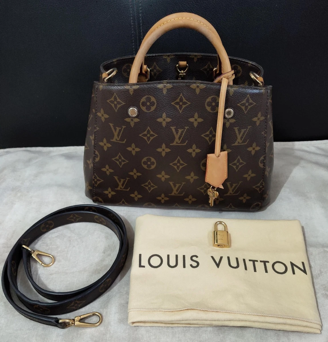 monogram lv montaigne bb