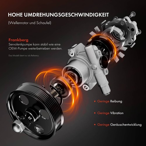 Servobomba bomba hidráulica para Honda Accord VII Tourer CR-V II CR-V 3 FR-V 04-09 - Imagen 4 de 8