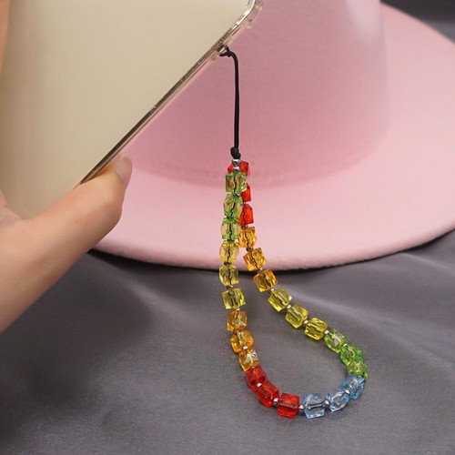 Mobile Phone Chain Lanyard Miss Cell Hang Rope Wrist for Hand Strap - Photo 3 sur 12