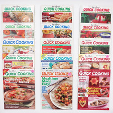Taste of Home's Quick Cooking 2003-2005, Lot of 15 Magazines, Vol 6-8, See List