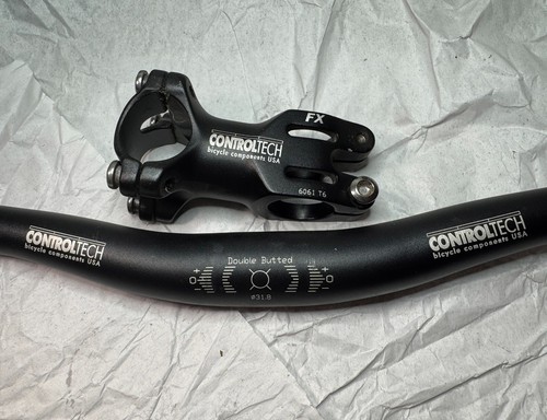 Control Tech FX Stem & Bar - Stem @ 70mm x 31.8mm x 5° Rise - Bar @ 660mm - Picture 2 of 10