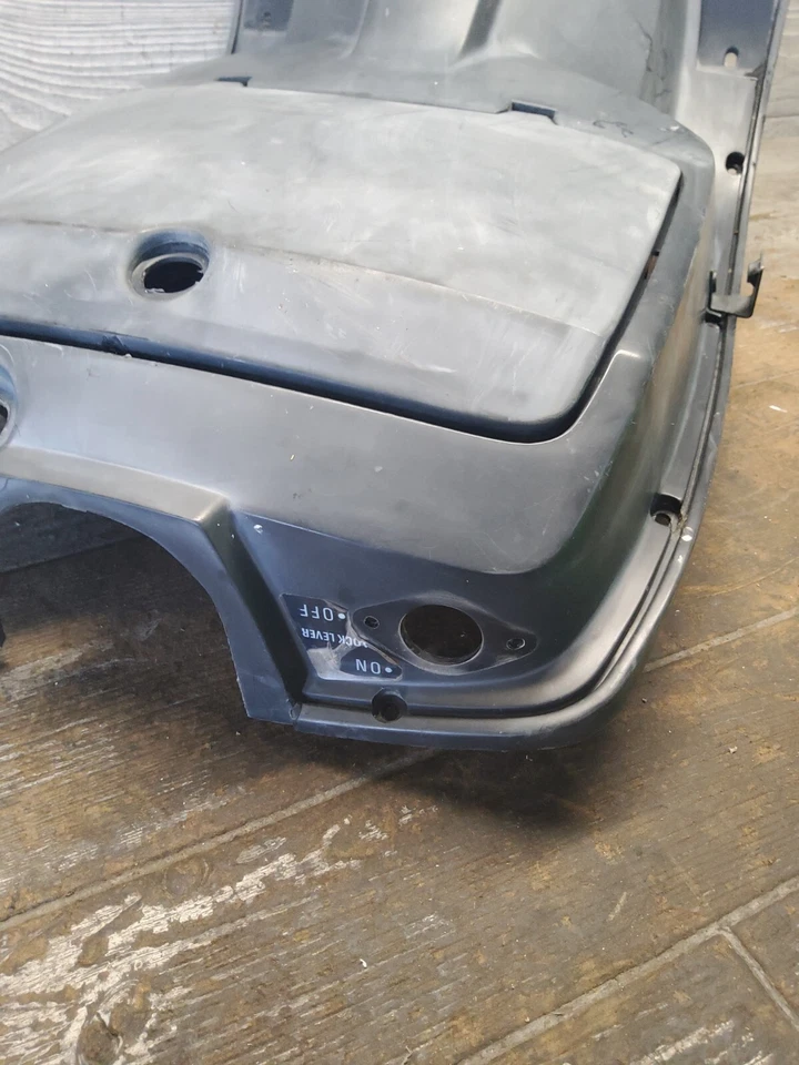 1984 84 Honda NH125 Aero front leg guard shield glove box lid cover plastic  - Image 2 of 4