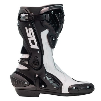 Sidi ST CE Mens Black White Sports Performance Bike Motorcycle Motorbike Boots