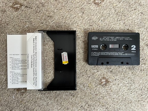 Pat Metheny Absolutely Live - Cassette - Tape - Picture 3 of 3