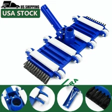 USA Spa Pool Vacuum Head with Brush for Concrete Ground Cleaning Professional