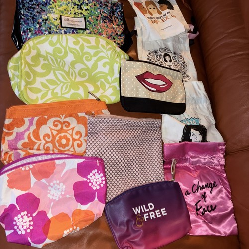 Lote 20 bolsas de muestra de cosméticos surtidas Ipsy Clinique Arden Sephora Shoshanna vacías - Imagen 5 de 23