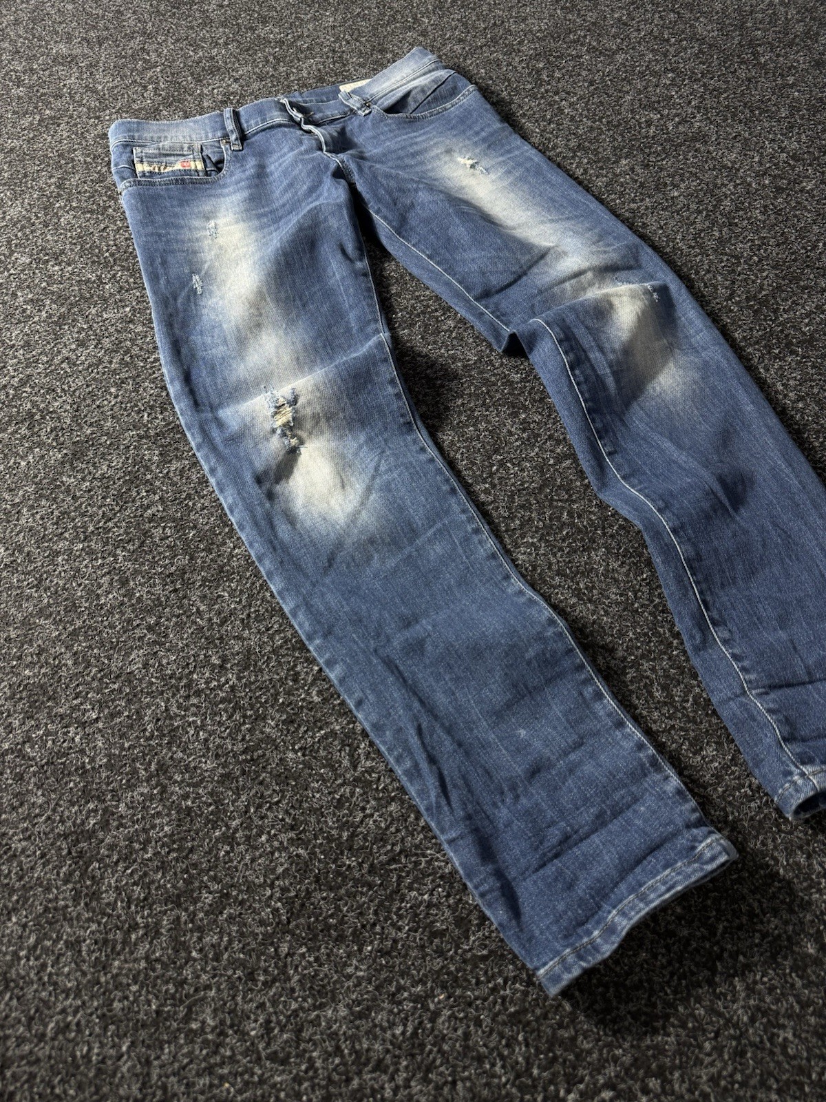 Vintage Diesel Industry Distressed Jeans skinny denim pants Women’s W29 Size image 2