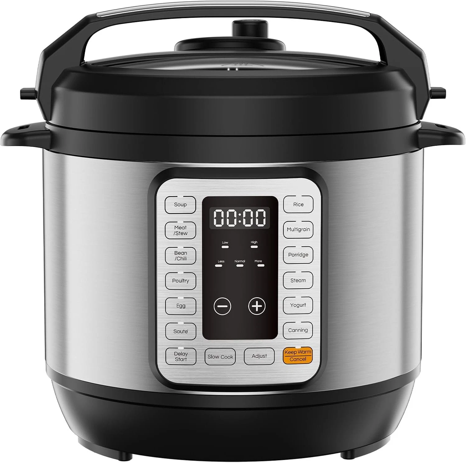 16-in-1 Electric Pressure Cooker 8QT Multi Cooker W/ 12 Presets Slow Cook Rice