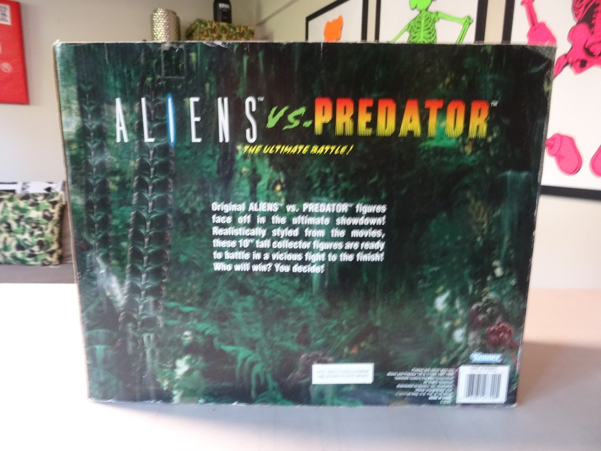 ALIEN vs PREDATOR等のフィギュアセット Kenner Aliens VS Predator The Ultimate Battle 10th