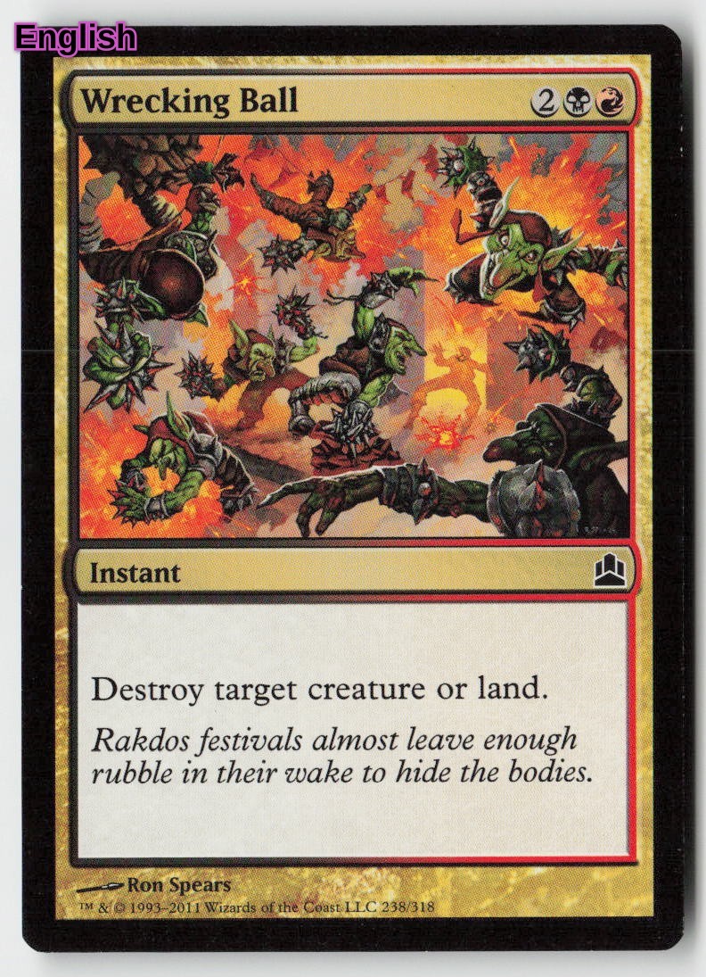 MTG Wrecking Ball [CMD - 238] LP