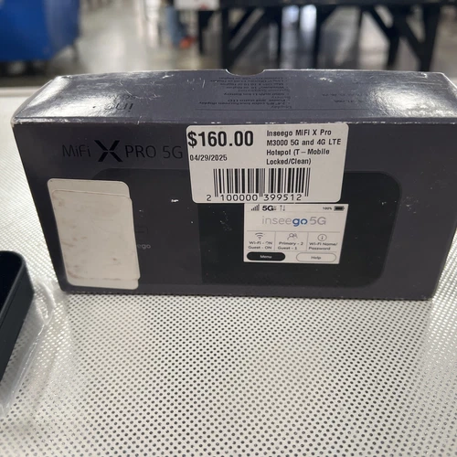 Insert Midi X Pro M3000 5g And 4g LTE Hotspot (T-mobile Locked/clean)
