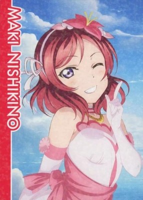 Love Live! Maki Nishikino Hologramm Sammelkarte We Are One Light ver