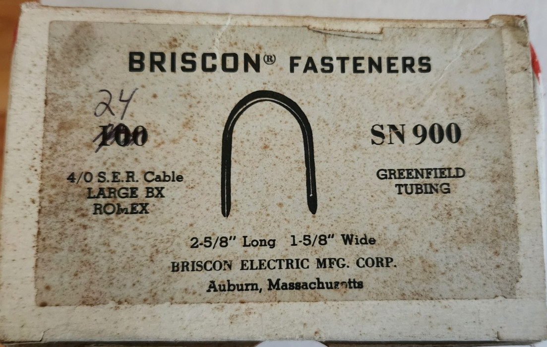 BRISCON SN900 4/0 S.E.R. CABLE, LARGE BX, ROMEX LOT OF 24
