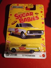 2025 Matchbox Candy Series 61 Ford Ranchero Yellow: (Make Offer $3.50) Unopened