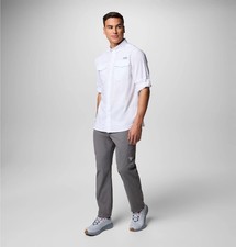 Columbia PFG Omni Shield Long Sleeve Shirt Blood 'n Guts Men s Size M