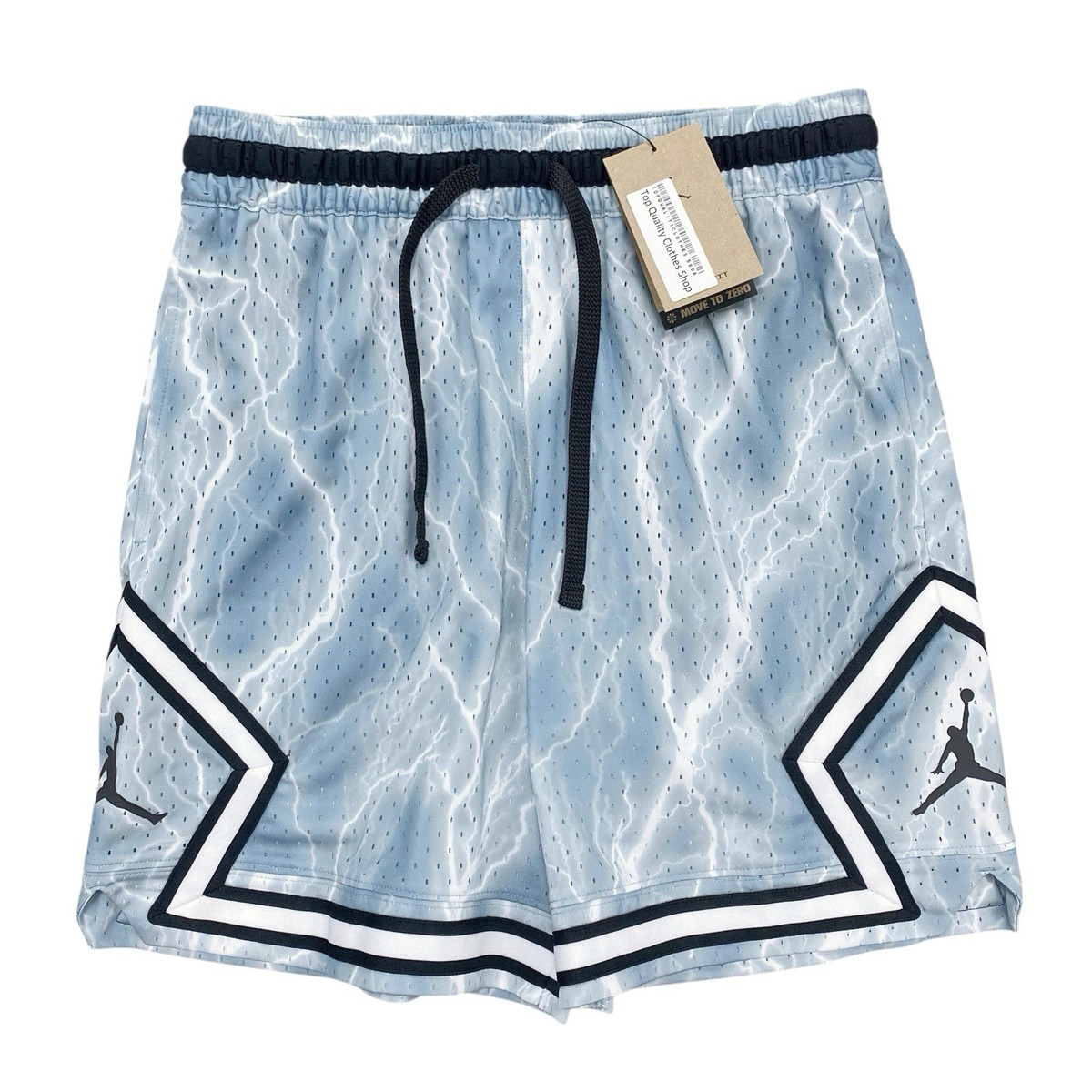 Jordan Sport Dri-FIT Diamond Shorts Blue Grey White FN5804-436