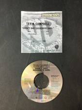 1993 Tevin Campbell: Don't Say Goodbye Girl Remix Single PROMO CD w/Slipcover!