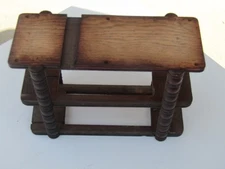 A 5Antique Treadle Sewing Machine Drawer HOLDER RIGHT SIDE Wheeler Wilson 1890