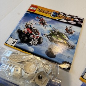 LEGO 8863 World Racers: Blizzard's Peak- 99.9% Complete - Read