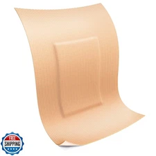 Leukoplast Elastic Fabric Adhesive Latex Free Bandages Patch Bulk 4" x 2.75" 