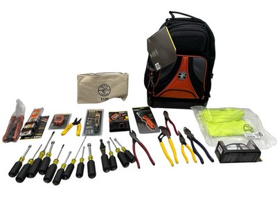 Klein Tools 28 Piece Hand Tools Kit with Backpack 80028