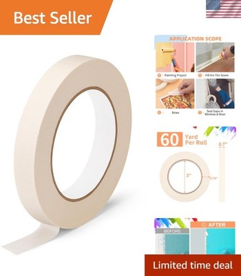 Creative Painter Tape 0.7 Inch x 60 Yards - Ideal for Crafting & Painting