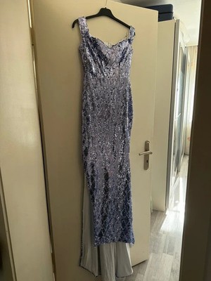 Pailettenkleid Maxikleid Gr. 38