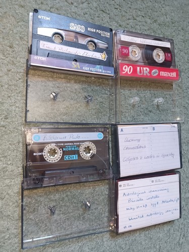 Rare Astrology Tapes Cassettes 90s 2000s Steve Judd Liz Greene - Picture 9 of 21