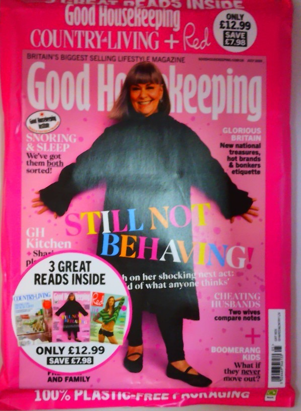 Good Housekeeping, Country Living & Red magazines July 2026 Dawn French