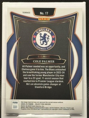 2024-25 Panini Select FIFA Soccer - Cole Palmer Terrace #17 | eBay