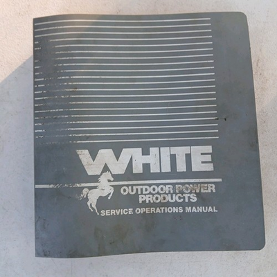 #ad #ad 1988 White Outdoor Power Products Parts Catalog Mowers Edger $35.60