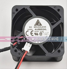 one DELTA Fan AUB0524L DC24V 0.15A 5CM 2 Wire cooling fan 106