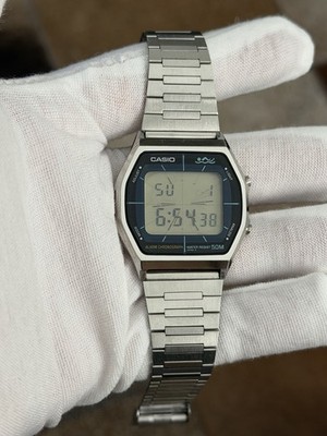 CASIO AA-92W 80s “Blue Thunder” Swimmer Rare Vintage Casio Swimmer AA-92W Men's Digital Sports Watch JDM