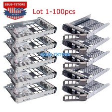 Lot 3.5" SAS/SATA HDD Tray Caddy For Dell R510 R420 R710 R720 R730 R730XD F238F