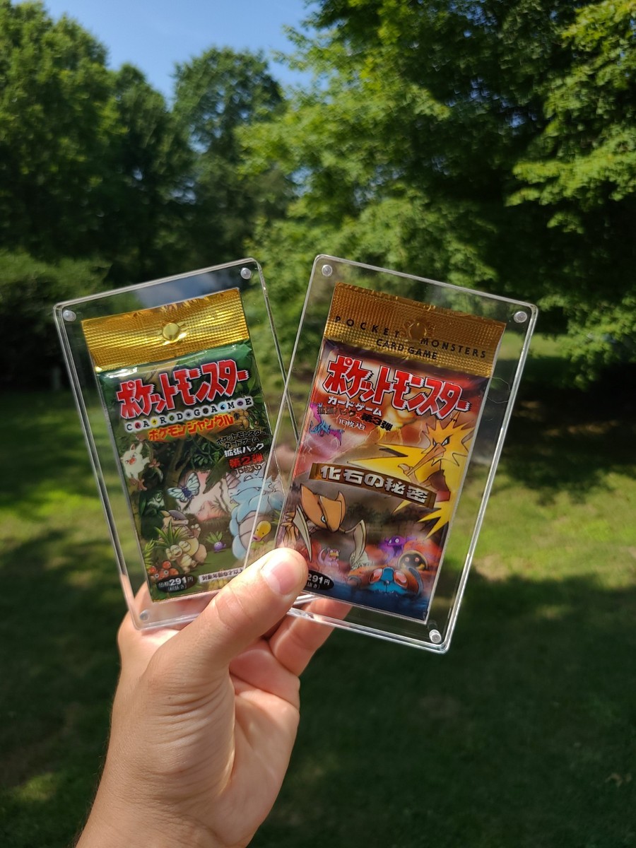 ◆JPN ONCE 1997 Pokemon Card Japanese Jungle Fossil Set Foil Pack