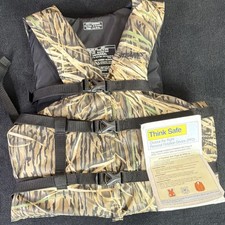 Stearns Adult Universal Camouflage Life Jacket Type III PFD Model 25-19 MPN 2001