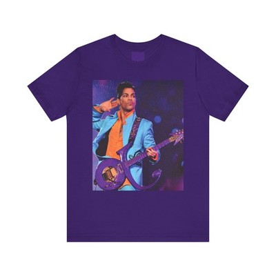 Prince The Artist Superbowl Purple Unisex Jersey Short Sleeve T Shirt