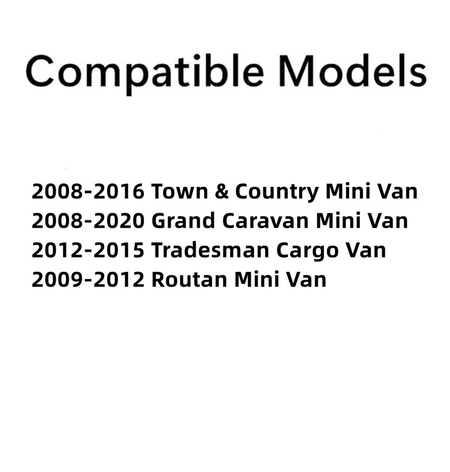 Fit 08-20 Grand Caravan 08-16 Town & Country Driver Left Front Door Window Glass Foto 3 de 4