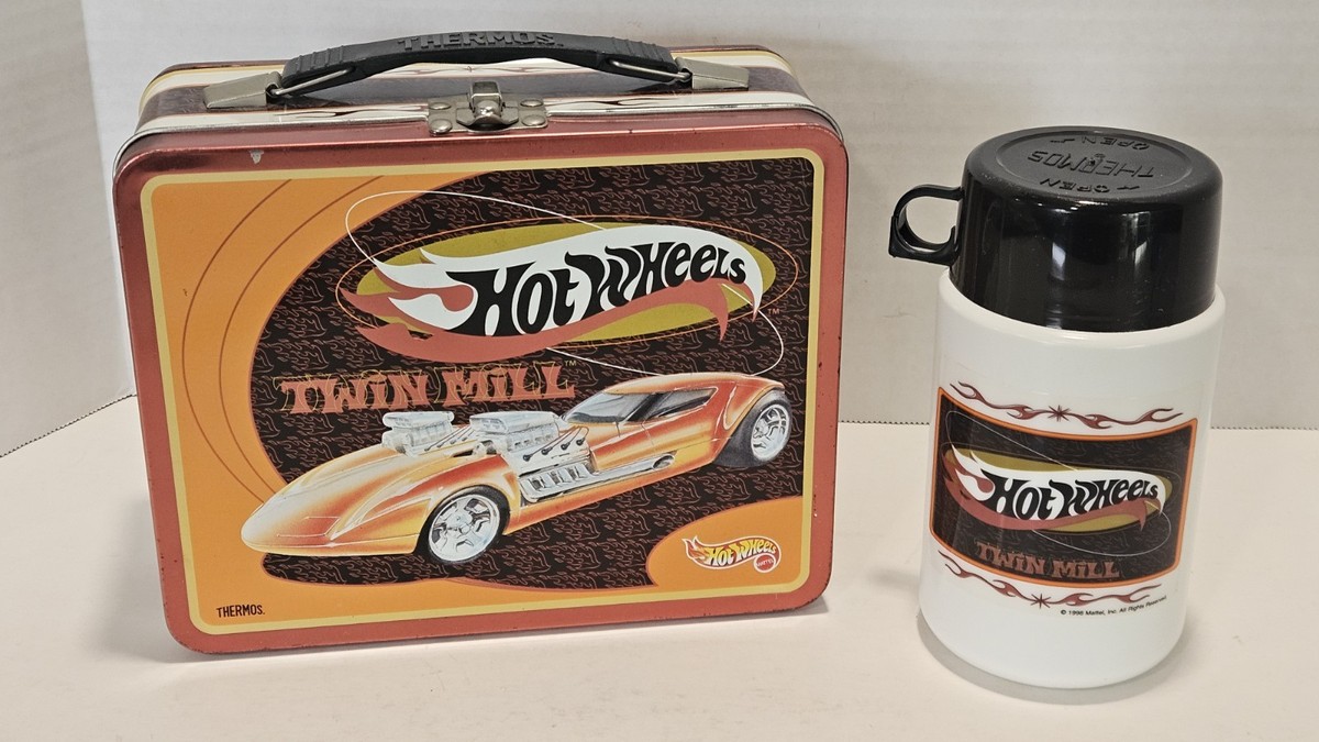 1998 Hot Wheels Twin Mill Lunch Box and Thermos | eBay