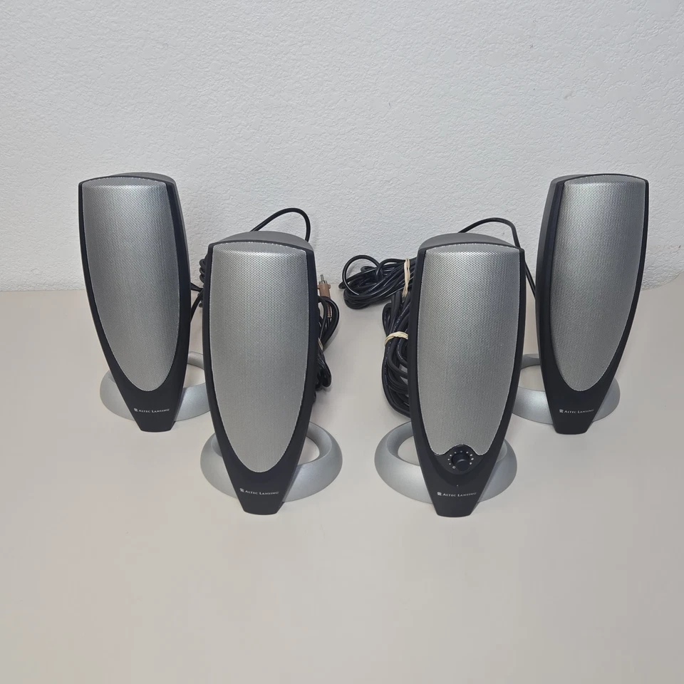 Altec Lansing Multimedia Computer Speaker System Powered Subwoofer ADA745 TESTED - Image 2 of 4