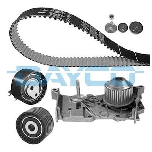 Wasserpumpe + Zahnriemensatz FüR Dacia Sandero BS 1.6 11 Bis 26 Dayco K4M698 Neu-image