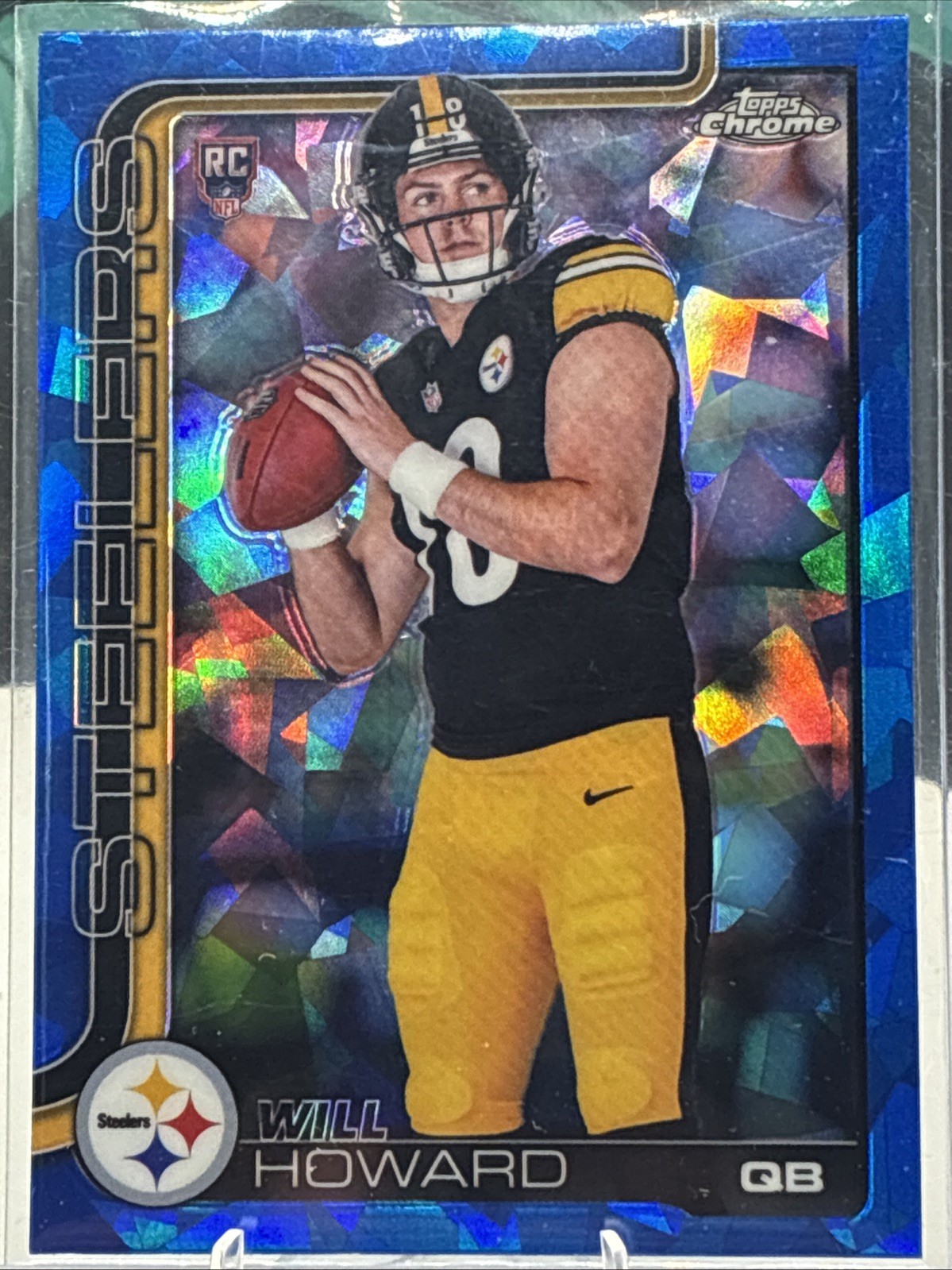 2025 Topps Chrome Sapphire - Rookies Will Howard #321 (RC)